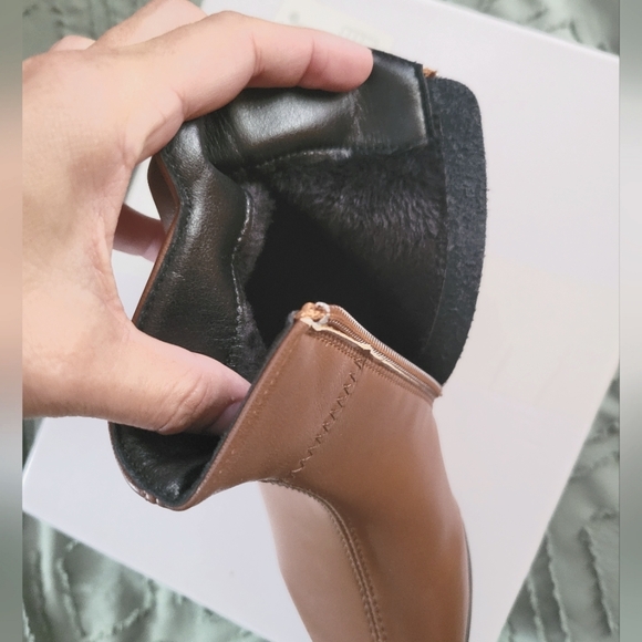 Shein, brown faux leather booties- 5 - Picture 7 of 7